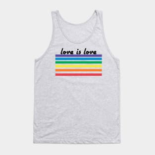 Love is Love Rainbow Tank Top